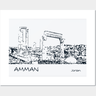 Amman - Jordan Posters and Art